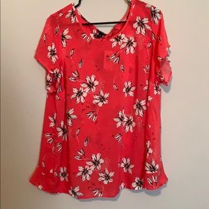 Torrid flower blouse